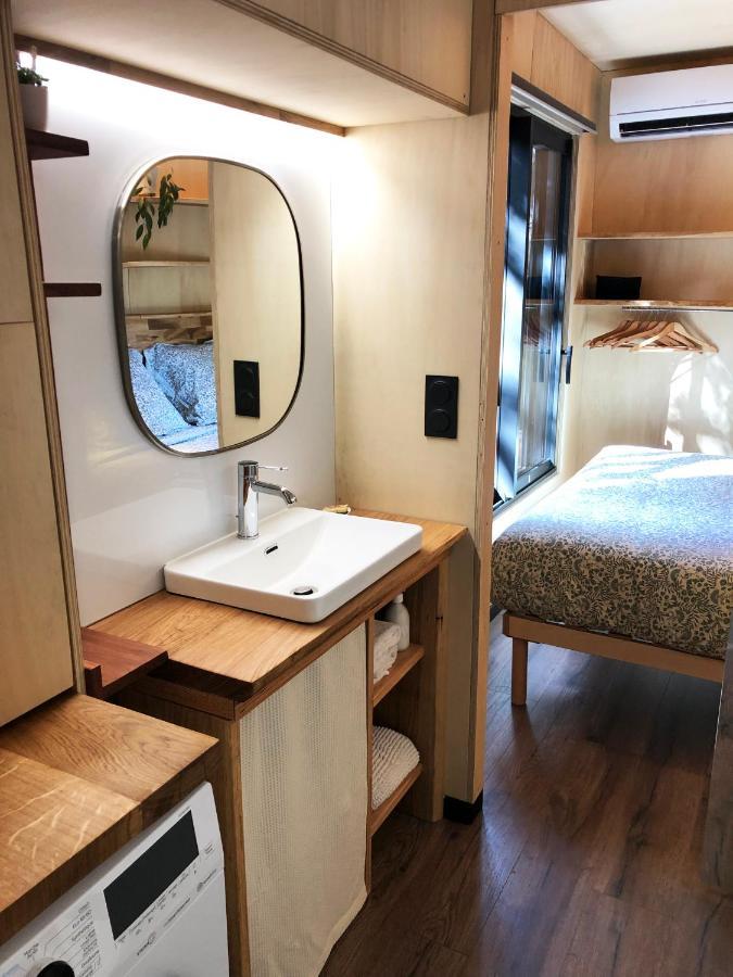 Vaimiti, Cabane Cosy Sous Les Pins Сен-Бревен-ле-Пен Екстериор снимка
