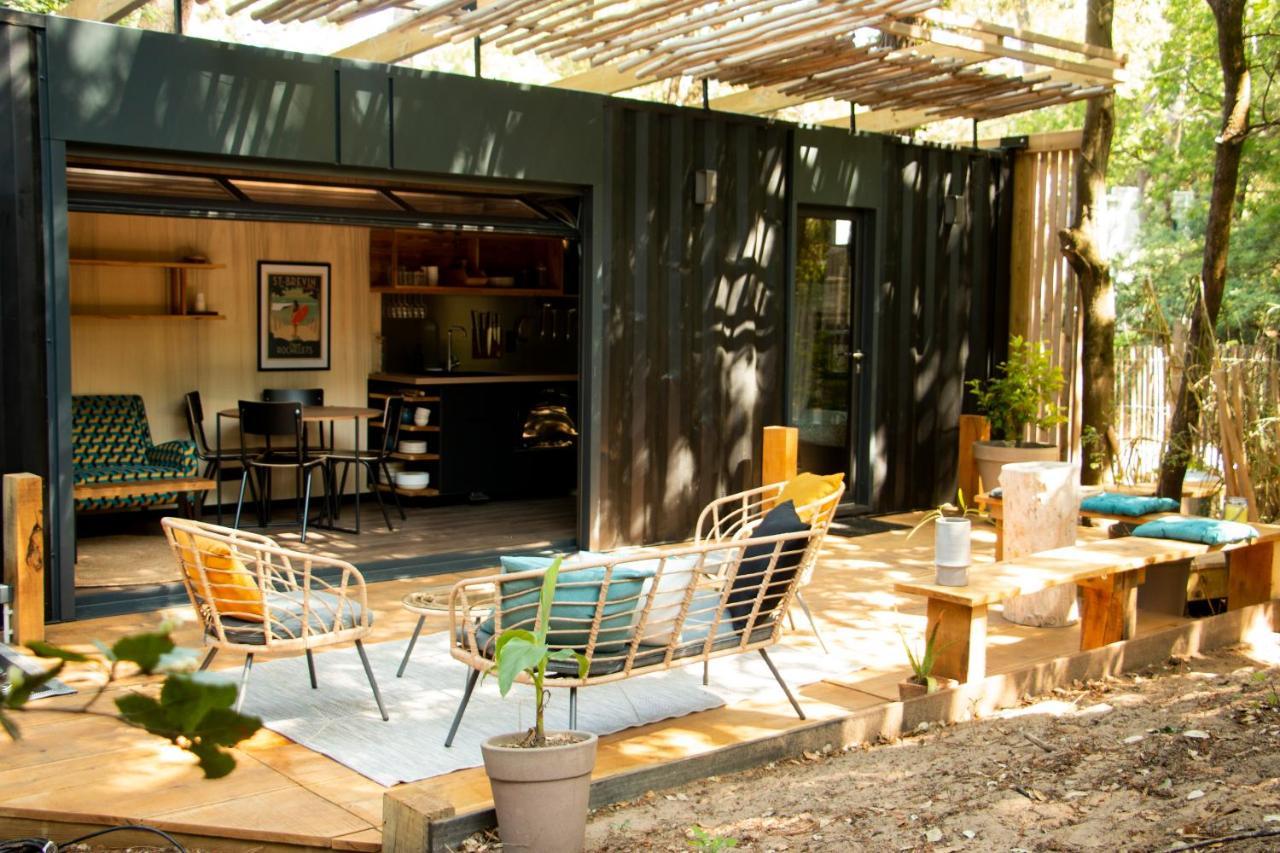 Vaimiti, Cabane Cosy Sous Les Pins Сен-Бревен-ле-Пен Екстериор снимка